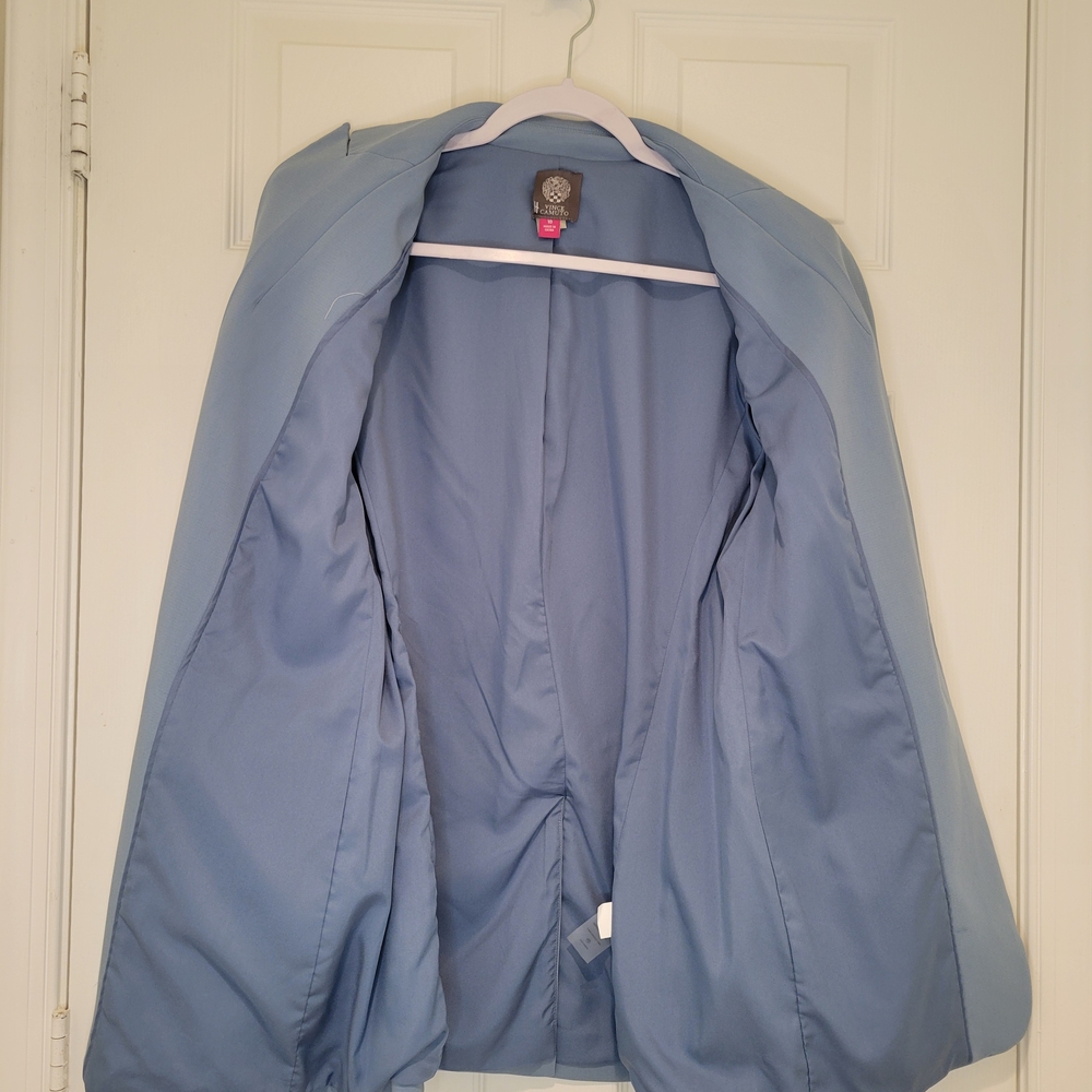 VINCE CAMUTO Sky Blue Blazer NWT Sz 10 - Picture 12 of 13